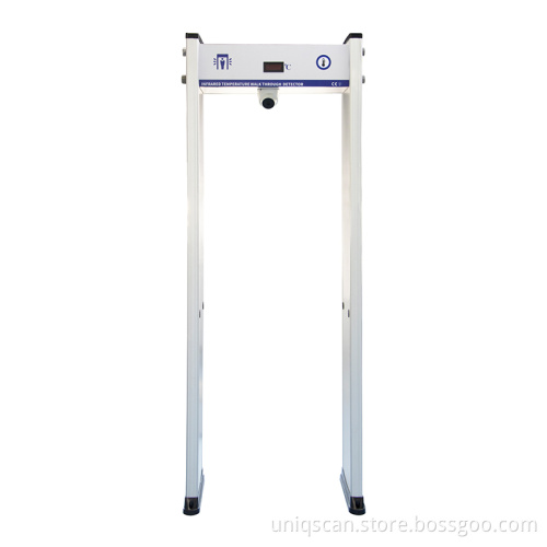 Walk Through Scanner Temp Detector With Metal Function